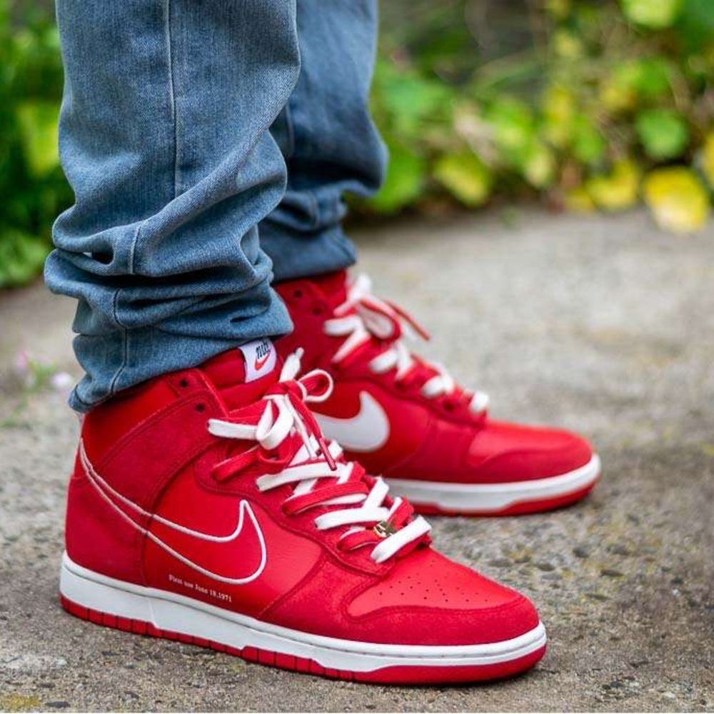 Nike Dunk High ‘First Use’ Red